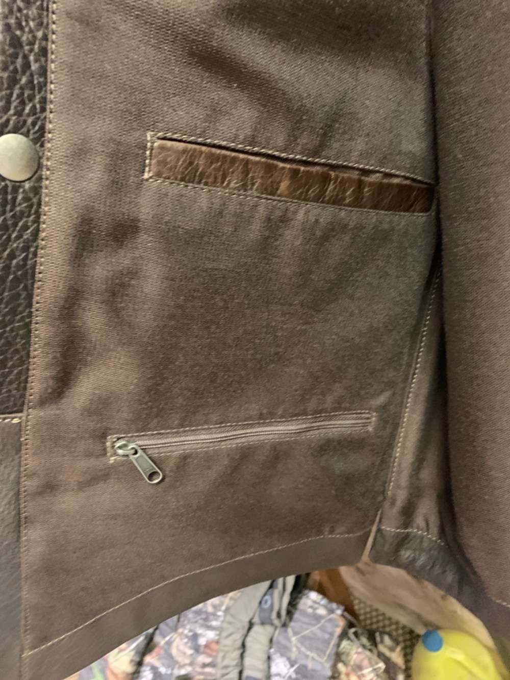 Coronado Leather Brown Leather Holster Vest - Picture 8 of 16